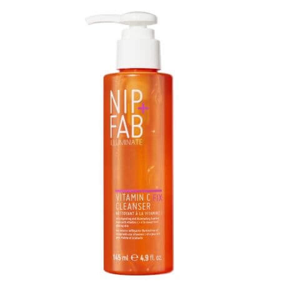 Gel detergente viso alla vitamina C, 145 ml, NIP+FAB