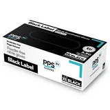 Guantes PPS Black Label PPS Black, talla XS, 100 unidades, PPS Gloves