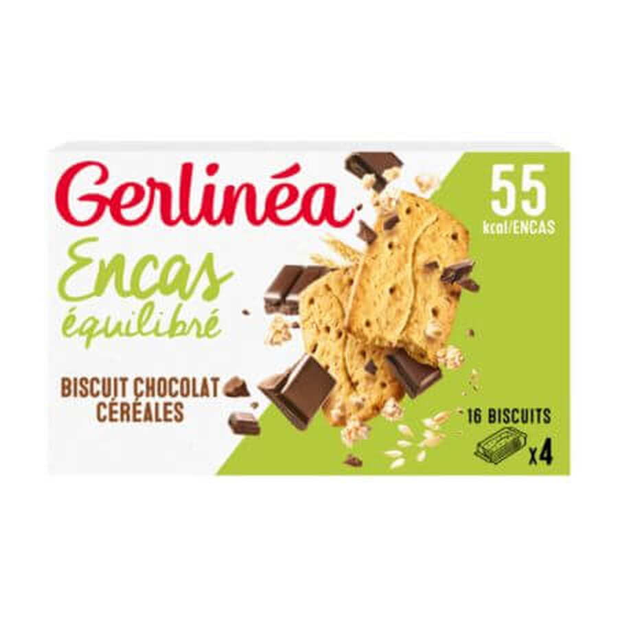 Protein biscuits with cocoa and cereals, 200 g, Gerlinea