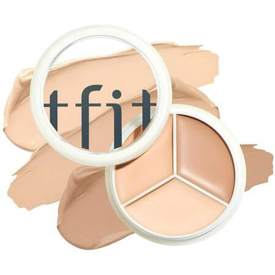 Corrector de alta cobertura tono 01 Neutral Cover Up Pro, 15 g, Tfit