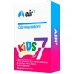 Air7 Vías respiratorias infantiles, 30 comprimidos masticables, Green Splid