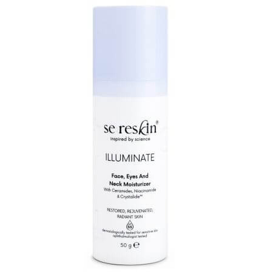 Crema viso e collo con effetto illuminante, 50 g, Se:Reskin