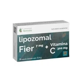 Hierro lipozomal + vitamina C, 30 cápsulas, Remedia
