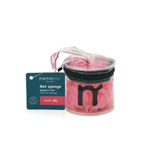 Badspons roze bloem, 1 stuk, Martini