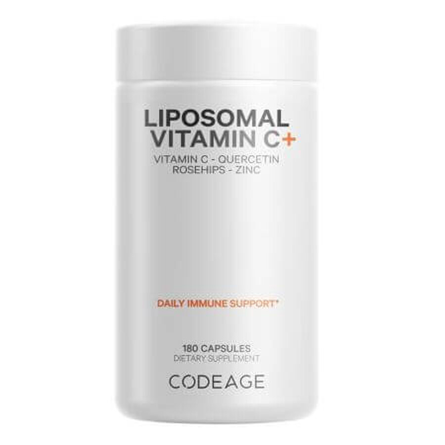 Vitamina C liposomiale CodeAge, 180 capsule, GNC