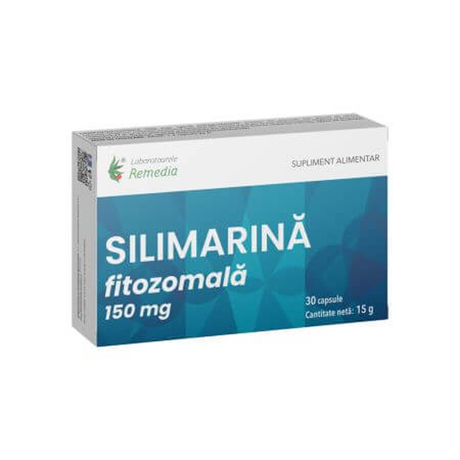 Phytosomal silymarin, 30 capsules, Laboratoarele Remedia