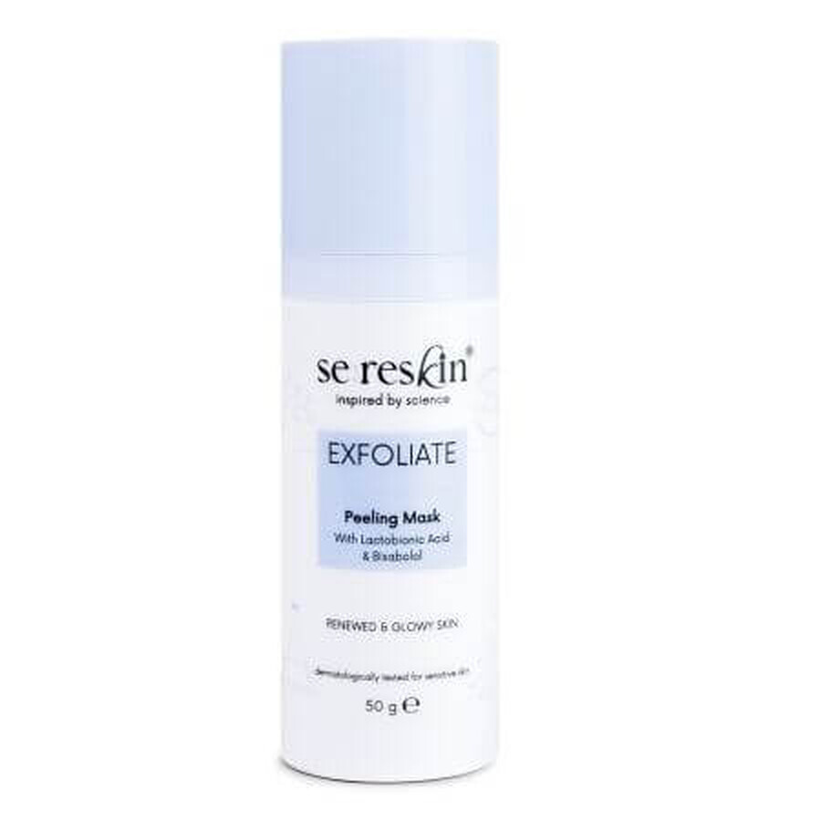 Peeling-Gesichtsmaske mit Lactobionsäure und Keolin, 50 g, Se:Reskin