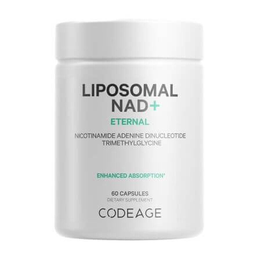 NAD+ Eternal liposomal CodeAge, 60 capsules, GNC