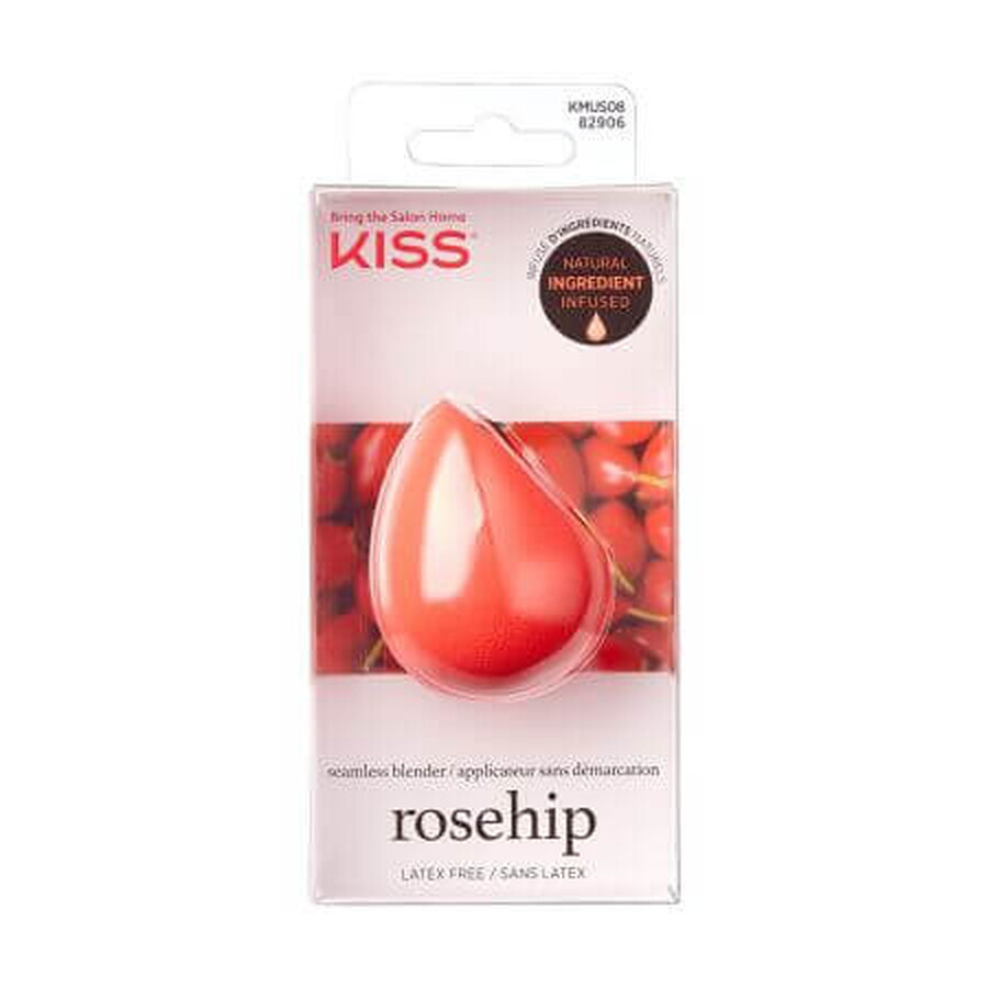 Burete de machiaj cu infuzie de macese, 1 bucata, Kiss