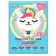 Masque pour adolescents Llamacorn 7th Heaven, 1 pi&#232;ce, Montagne Jeuness