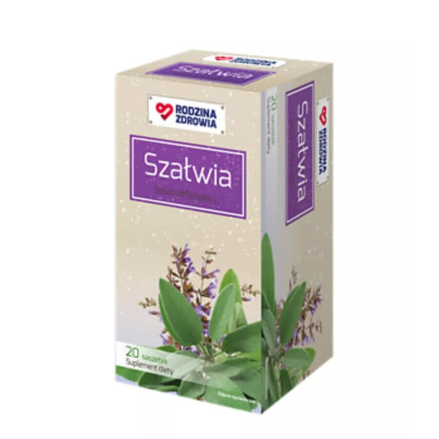 Sănătate Familie Salvie, 20 pliculețe
