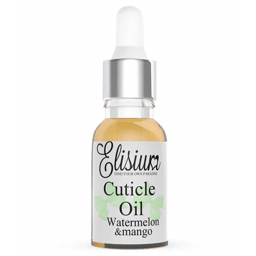 Ulei pentru cuticule Elisium pepene galben și mango, 15ml