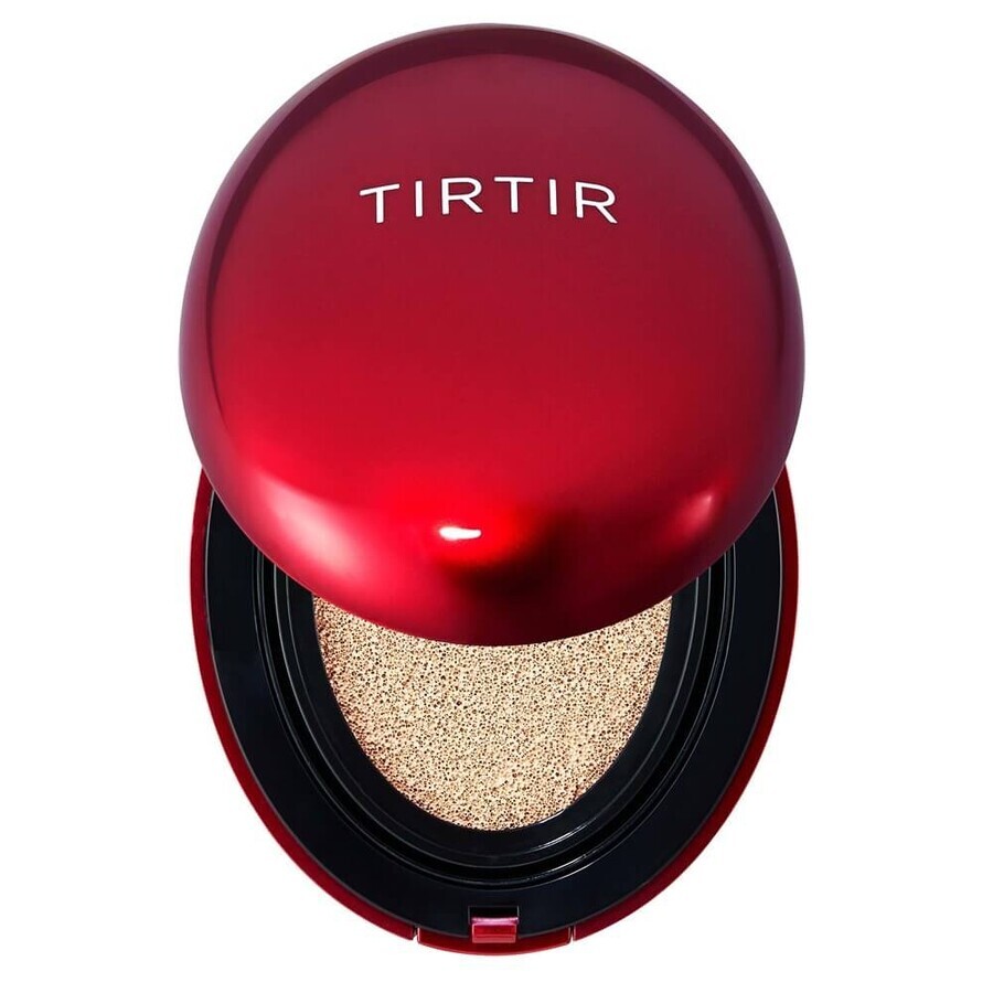 Tirtir Mask Fit Red Cushion Imprimación facial de larga duración 21N Marfil, 18 g