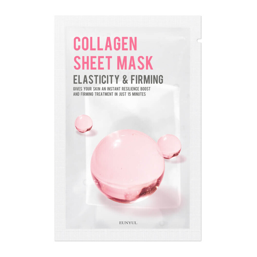 Acquista Eunyul Maschera in fogli rassodante ed elasticizzante con collagene, 22ml Eunyul Maschera in fogli rassodante ed elasticizzante con collagene, 22ml
