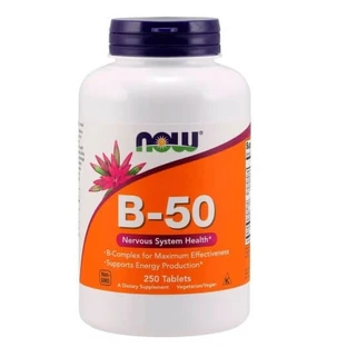 Now Foods, Vitamina B-50, 250 comprimidos