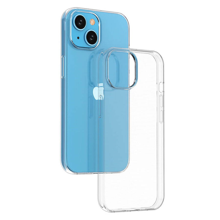 Funda flexible Ultra Clear para iPhone 15 - Transparente