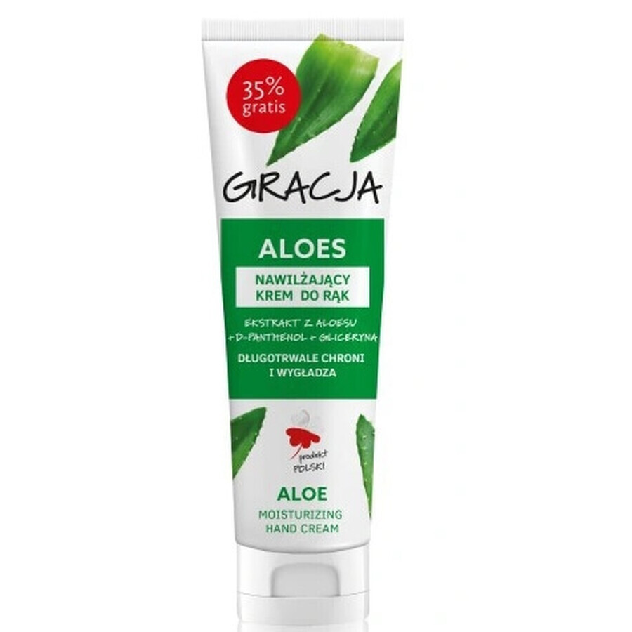 Cumpără Gracja, Cremă de mâini hidratantă cu Aloe Vera, 100 ml Gracja, Cremă de mâini hidratantă cu Aloe Vera, 100 ml