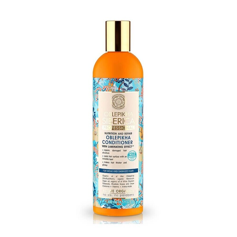 Natura Siberica Conditioner voor zwak en beschadigd haar, 400ml