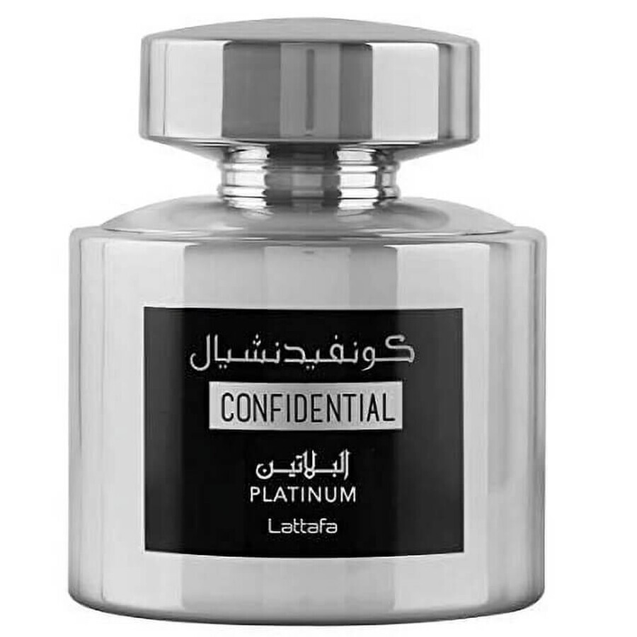 Lattafa Confidential Platinum Eau de Parfum, 100 ml