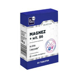 Dr Vita Magnesium + Vitamin B6 gegen Stress und Müdigkeit, 60 Tabletten