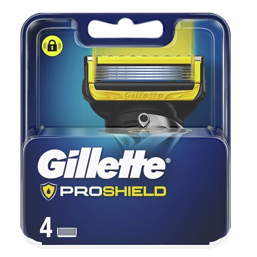 Gillette ProShield Replacement razor blades, 4 pieces