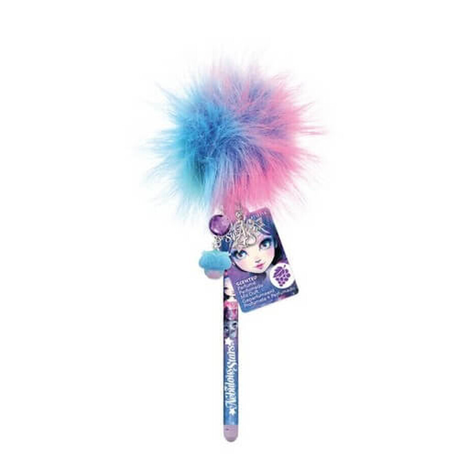 Nebulous Stars Bolígrafo perfumado con pompón y dijes - Uva, Eclipsia