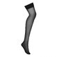 Obsessive S800 ciorapi negru L/XL