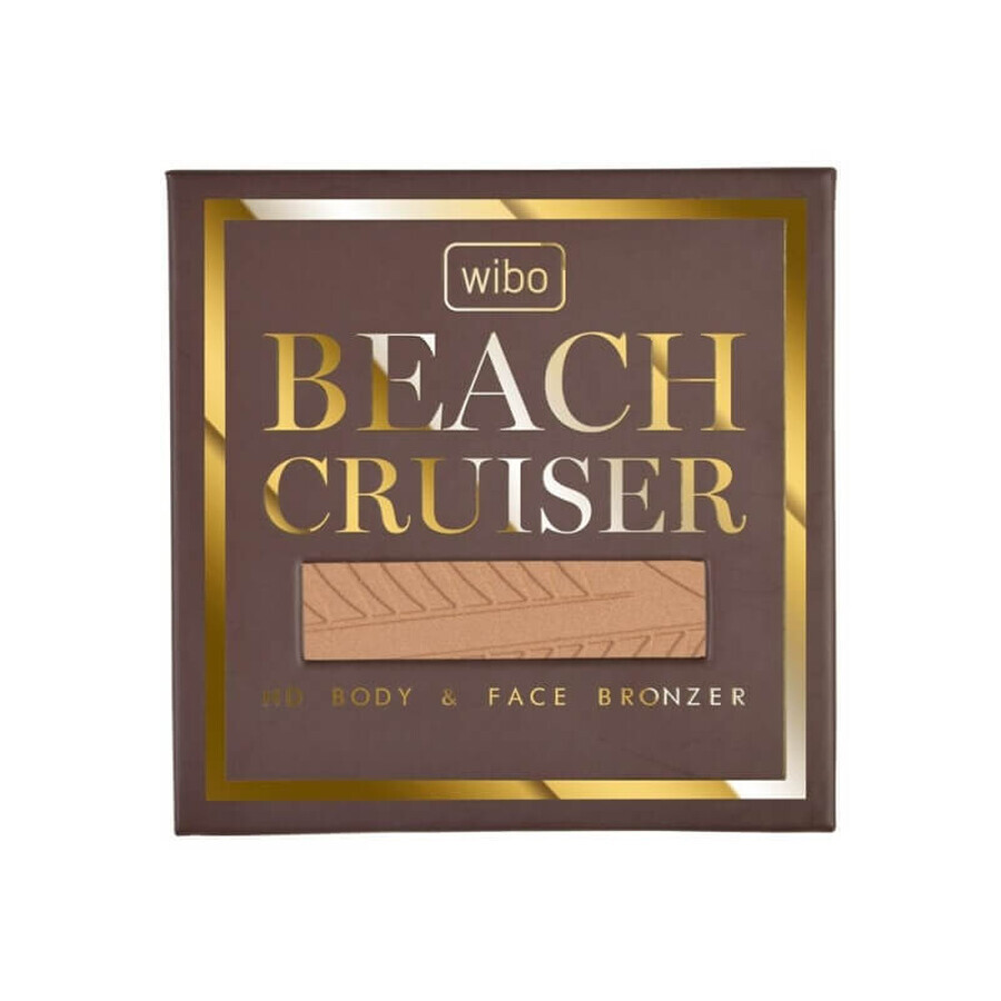 Winkel op Wibo Beach Cruiser HD Body amp; Face Geparfumeerde gezichts- en lichaamsbronzer 01 Sandstorm, 22g Wibo Beach Cruiser HD Body amp; Face Geparfumeerde gezichts- en lichaamsbronzer 01 Sandstorm, 22g