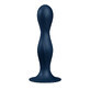 Satisfyer Double Ball-R Dildo con palline da geisha Blu scuro, 1 pezzo