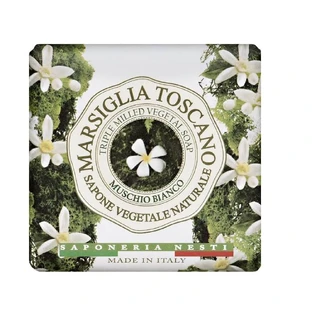 Nesti Dante Marsiglia Toscano Muschio Bianco Savon de toilette naturel, 200g