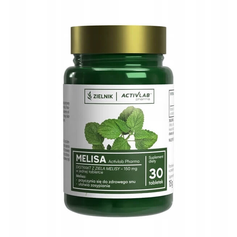 ActivLab Pharma Melissa, 30 tablets