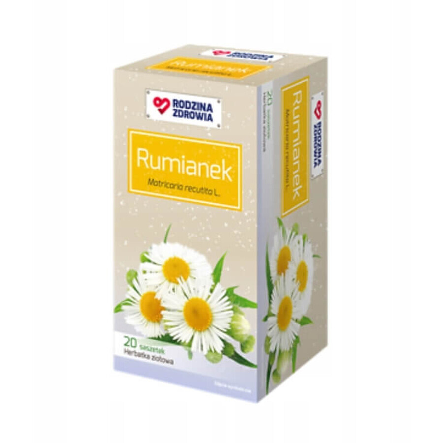 Family Health Kamillethee, 20 builtjes