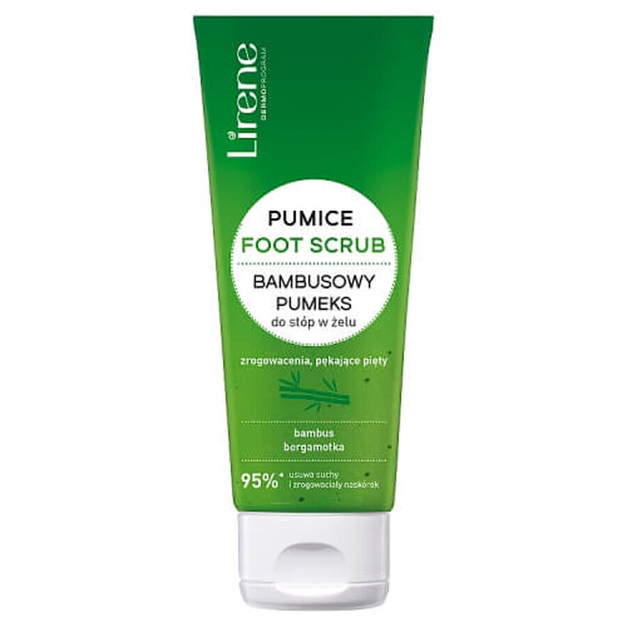 Lirene Bamboo gel foot pumice stone, 120 g