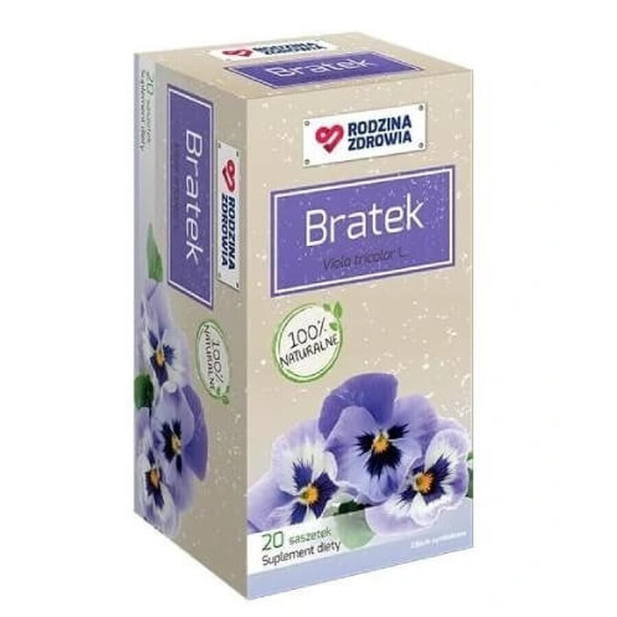 Family Health Bratek herbs for brewing, 20 sachets