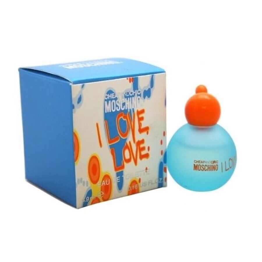 Agua de Colonia Moschino I Love Love, 4,9 ml