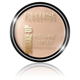 Eveline Cosmetics Art Make Up Polvos Minerales Matificantes con Seda 37 Beige Cálido, 14 g