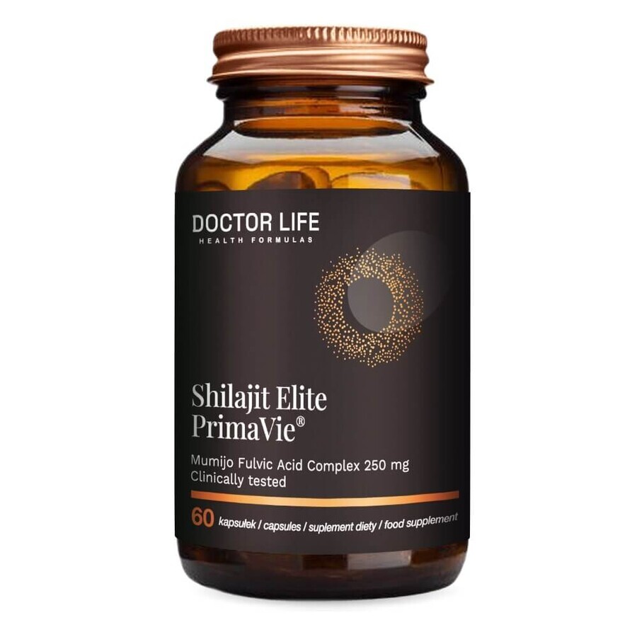 Buy Doctor Life Shilajit Elite PrimaVie to support fertility and skin health, 60 capsules Doctor Life Shilajit Elite PrimaVie to support fertility and skin health, 60 capsules