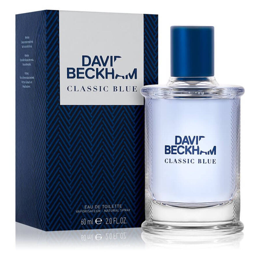 David Beckham Classic Blue Eau de Toilette, 60 ml