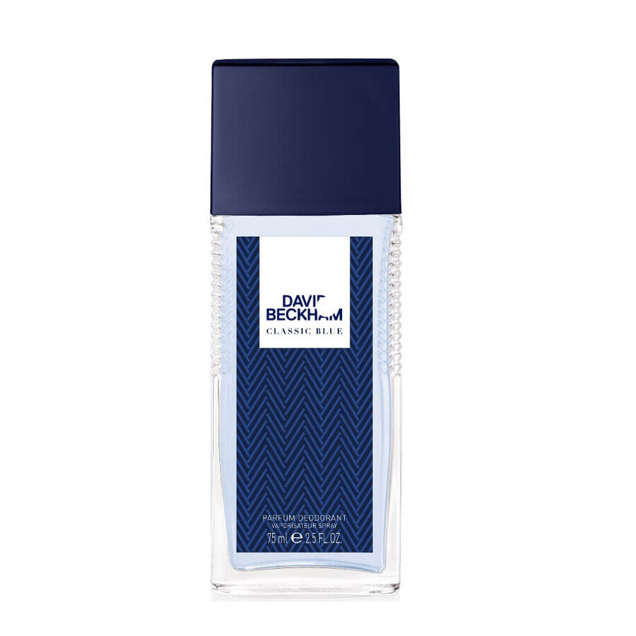 David Beckham Classic Blue Deodorant, glass, 75ml