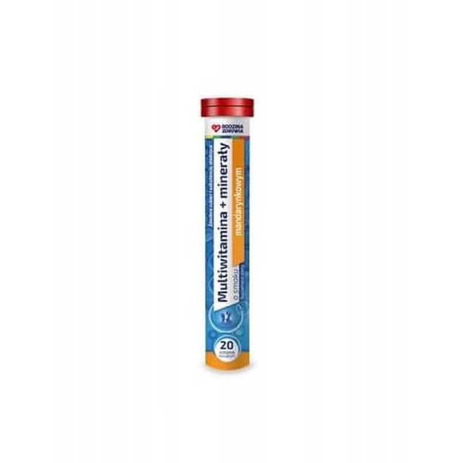 Family Health Multivitamin + Minerals, 20 effervescent tablets