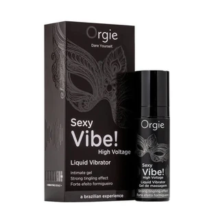 Orgie Sexy Vibe ! Liquid Vibrator Gel stimulant à haute tension, 15ml