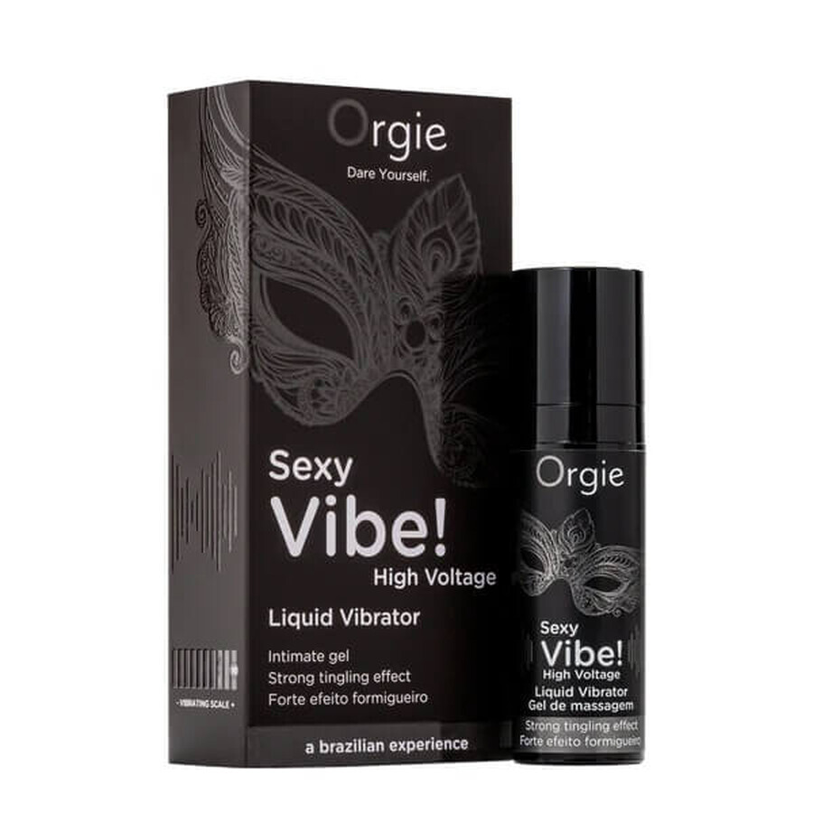 Orgie Sexy Vibe! Vloeibare Vibrator Hoogspanning Vibrerende Stimulerende Gel, 15ml