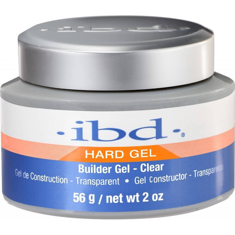 IBD Hard Builder Gel UV el builder Transparente, 56 g