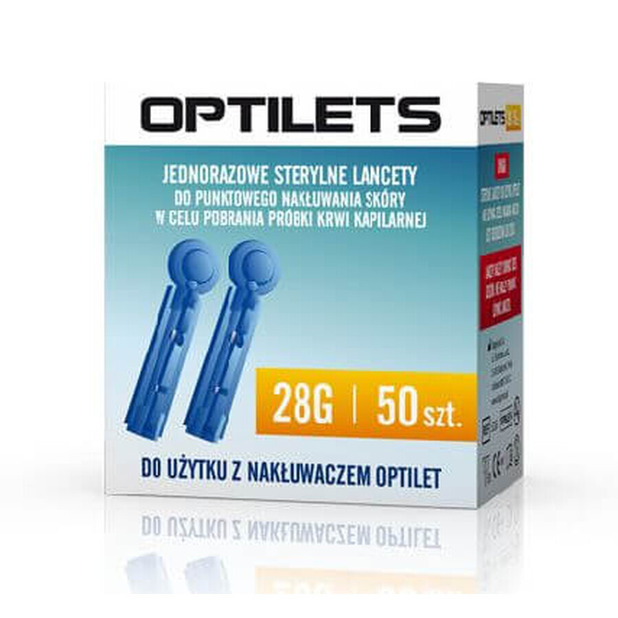 Optilets lancetten 50 stuks