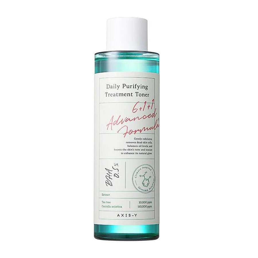 Axis-Y Tonic purificator zilnic pentru curățarea feței, 200 ml
