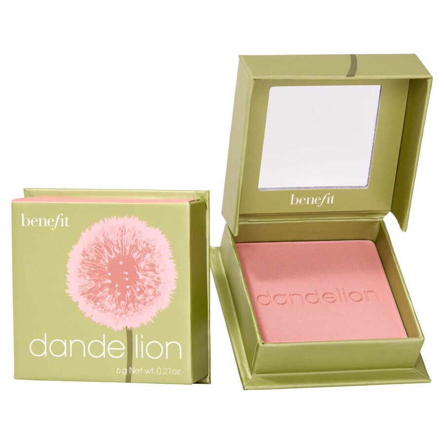 Boutique Benefit Dandelion Baby-Pink Brightening Blush, 6 g Benefit Dandelion Baby-Pink Brightening Blush, 6 g