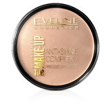 Eveline Cosmetics Art Make-Up Polvos Minerales Matificantes con Seda 34 Beige Medio, 14 g