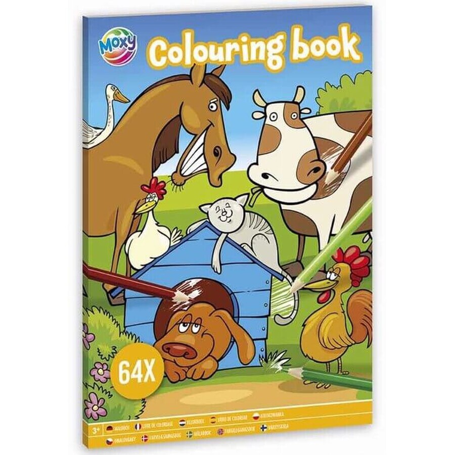 Buy Coloring Book Animals A4 Coloring Book Animals A4