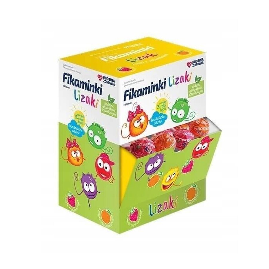 Buy Fikaminki Vitamin Lollipops 3+, raspberry flavor, 1 piece Fikaminki Vitamin Lollipops 3+, raspberry flavor, 1 piece