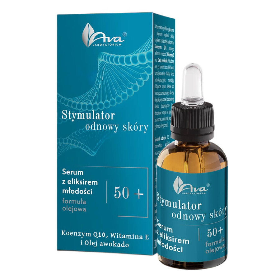 Ava Laboratory Skin Renewal Stimulator Youth Elixir Serum 50+, 30 ml
